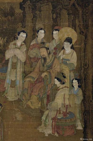 《却坐图》局部