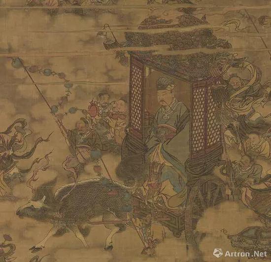 《三官出巡图》之“水官”