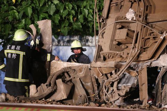 点击查看大图 台铁脱轨事故致18死187伤 日本制造商股价重挫6%