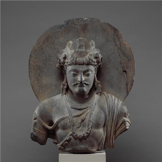 菩萨残躯，公元3—4世纪，大都会博物馆