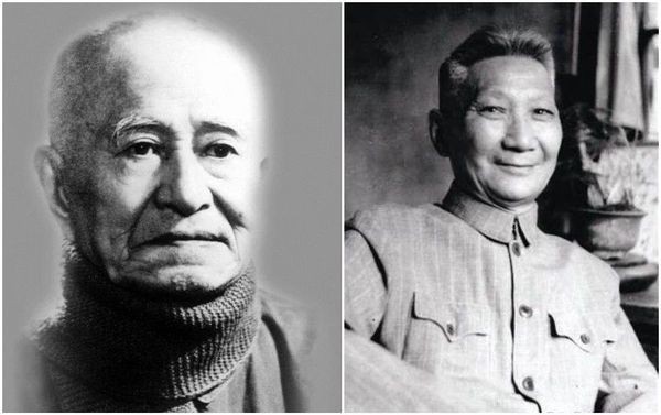 林散之和高二适先生