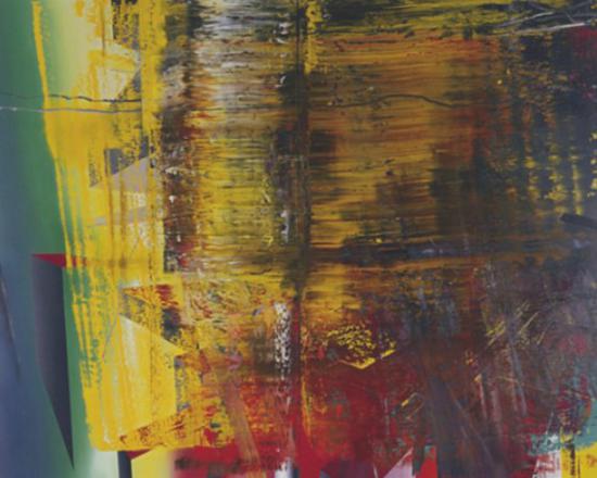 里希特《S D I》320x400cm 1986年 赫斯收藏（HESS COLLECTION， NAPA， CA）