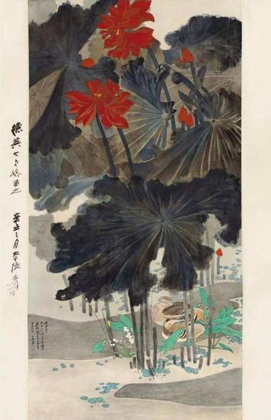 张大千《嘉耦图》香港苏富比2011年春拍