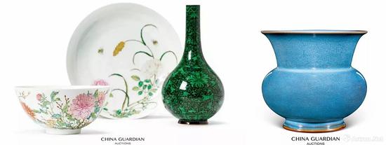 中国嘉德2018秋拍重要瓷器拍品