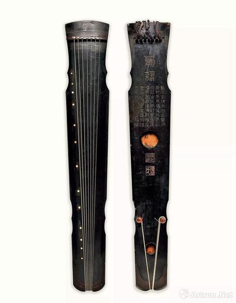 宋 “开元二年雷霄斫”凤势琴