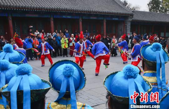 承德非遗展演 杜洋 摄 承德非遗展演 杜洋 摄