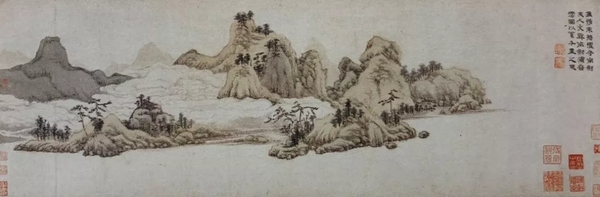 剑浦春云%20图卷%20画心部分%20天津博物馆藏 剑浦春云%20图卷%20画心部分%20天津博物馆藏