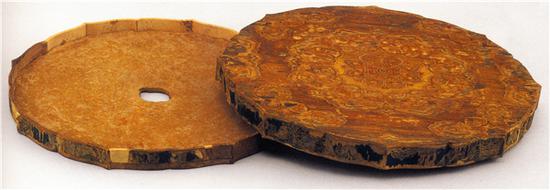 日本奈良正仓院藏镜盒（《正仓院展目录》，第五十八回）