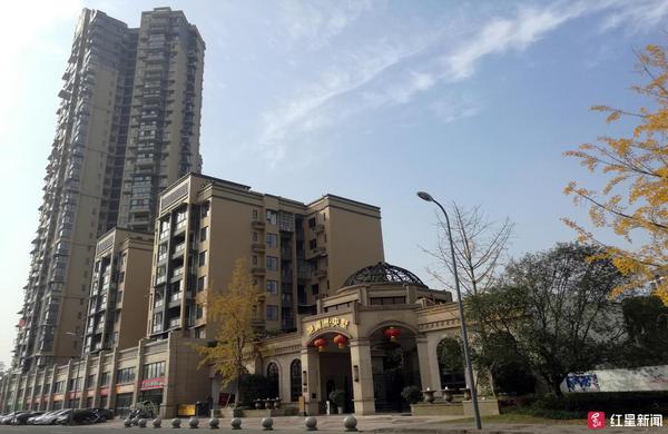 小区消防门被上17把锁 挂锁业主:买别墅就是图清净