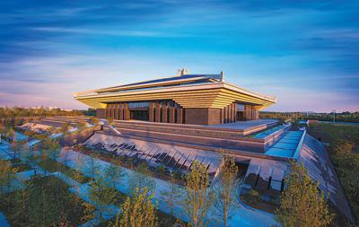 孔子博物馆外(人民视觉 景卞磊摄)