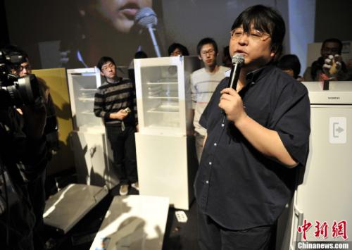 罗永浩资料图。<a target='_blank' href='http://www.chinanews.com/' >中新网</a>记者 金硕 摄