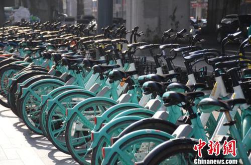 规范整理后的互联网租赁自行车?！〕啥际谐枪芪?摄