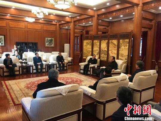 “省校合作”推进山西文物?；ぬ剿骺蒲泻献餍履Ｊ? style=