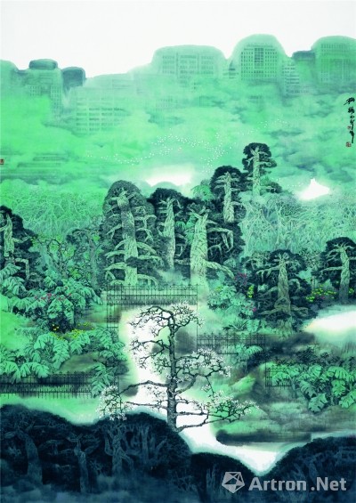 绿色家园(国画) 1999年 樊枫 ZYIocWEFrIfIFaxu3WaIQS0YSl9w2g2NARbh05O4.jpg