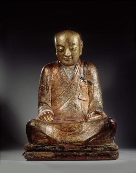 章公祖师像。(图片来源:荷兰藏家奥斯卡·范奥维利姆提供)