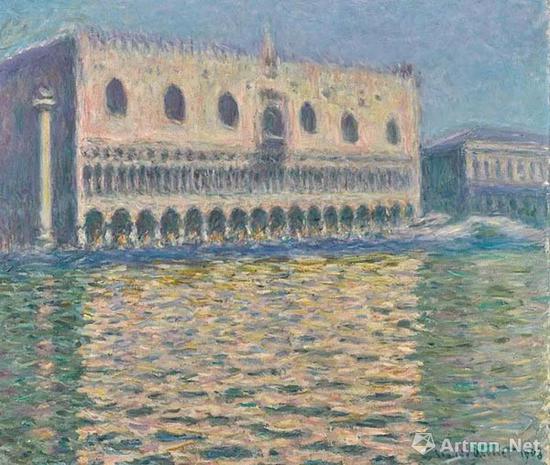 威尼斯公爵宫 莫奈