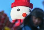 2019个雪人亮相冰城