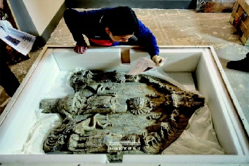 “众志成城  守护文明——全国打击防范文物犯罪成果展”  顾凡颖  摄 “众志成城  守护文明——全国打击防范文物犯罪成果展”  顾凡颖  摄