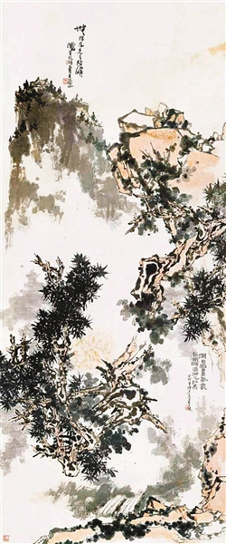 《无限风光》 潘天寿