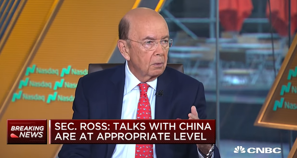 美商务部长:中美两国可能很快就贸易问题达成协议