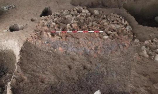 盐卤坑剖面。玉环市委宣传部提供