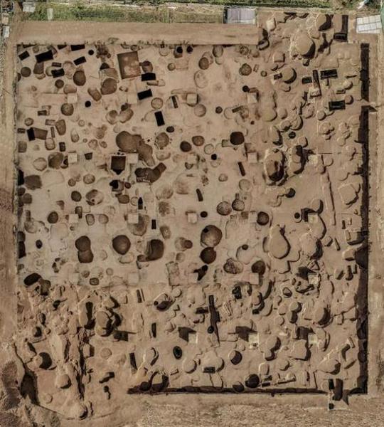 ▲马腾空遗址区清理完成后的情形。