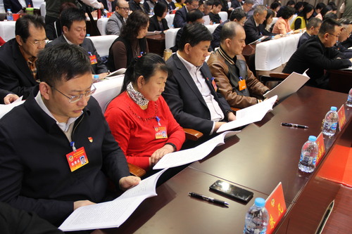 北京市大兴区政协五届三次会议现场2 北京市大兴区政协五届三次会议现场2