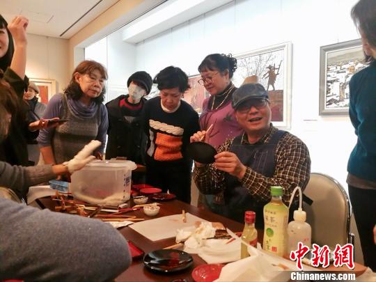 中国漆画名品东京展出促中日文化交流