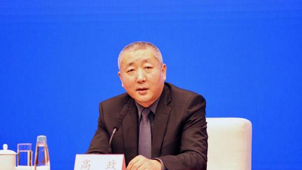 文化和旅游部产业发展司司长高政(央视网记者刘亮 摄) 文化和旅游部产业发展司司长高政(央视网记者刘亮 摄)