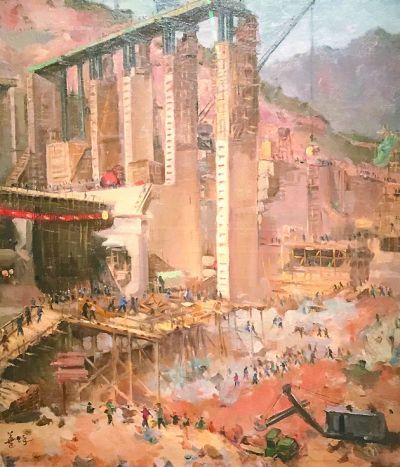 览河山壮美感时代精神