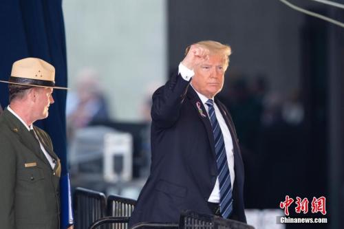 资料图:美国总统特朗普。<a target='_blank' href='http://www.chinanews.com/'>中新社</a>记者 廖攀 摄 点击进入下一页
