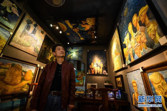 (新春走基层·图片故事)(8)探访转型期的“中国油画第一村”