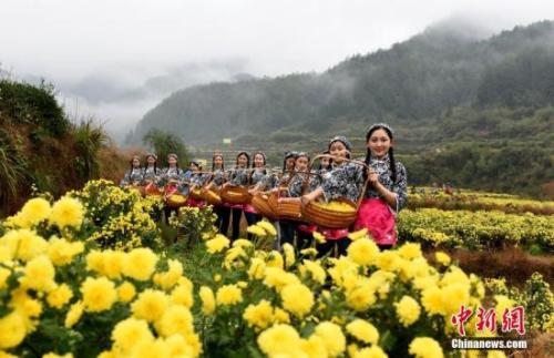 “最中国美乡村”江西省婺源县。胡敦煌 摄