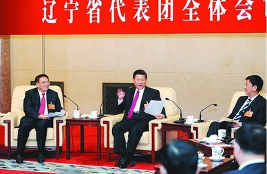 习近平参加辽宁代表团审议 大力实施振兴东北地区等老工业基地战略