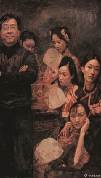 陈逸飞《艺术家与众美女》 6IdT7IuzKFzCVzc5vvr9EssbNx9qXg3lYRH2AM3y.jpg