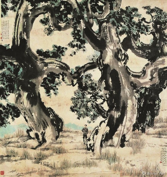 徐悲鸿《木桧下自画像》 ySV8ndq6I7YilBRHte3Gq7A4ewBpSwUTHhETkORs.jpg