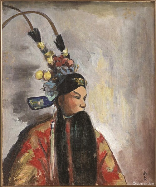 关良《戏装自画像(四郎探母)》 nhPkBgJanqRO3in25I4Uujl3udLAn7ipUi2gwKzV.jpg