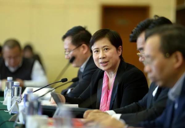 全国政协委员、北京工商联主席 燕瑛