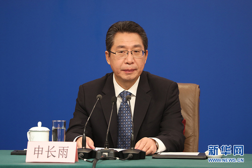 图为国家知识产权局局长申长雨。新华网 中国政府网 陈杰 摄