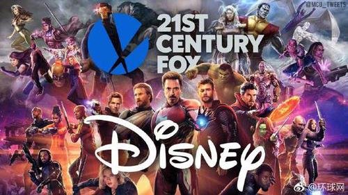 迪士尼以713亿美元收购?？怂?X战警等IP将归漫威
