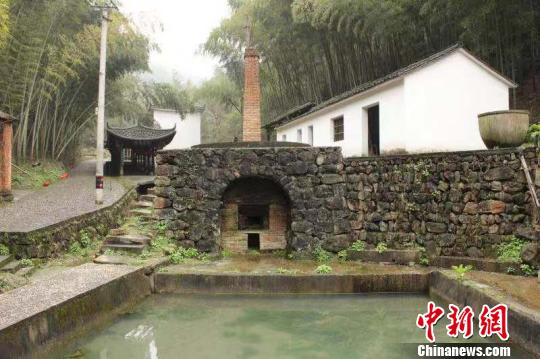 富阳竹纸制造遗址。　彭晓霞 摄