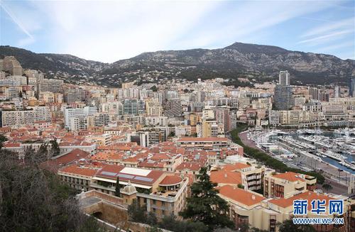 这是3月15日拍摄的摩纳哥风光。 新华社记者 高静 摄