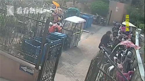 快递点老板见电动车没锁偷来奖励员工:正好需要