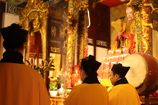 青城山建福宫举行民俗节日 青城山建福宫举行民俗节日