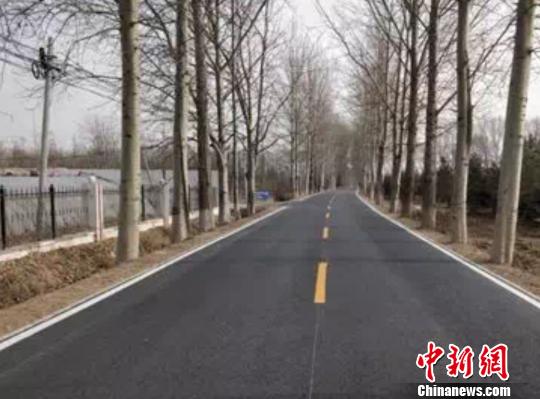 为保障世园会召开，延庆实施了百康路、延农路和东姜路改建工程和延康路、康张路提级改造项目。图为延农路。北京市延庆区供图