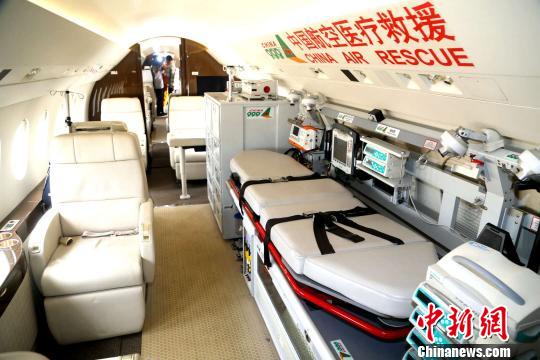 中国首架医疗专机 叶智辉 摄 中国首架医疗专机 叶智辉 摄