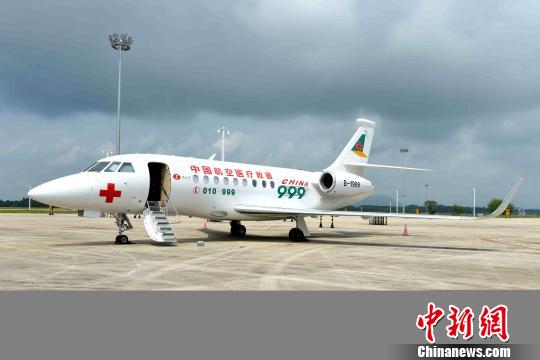 中国首架医疗专机 叶智辉 摄 中国首架医疗专机 叶智辉 摄
