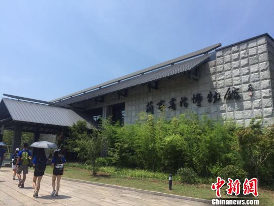 图为兰亭书法博物馆 项菁 摄