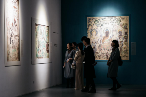 敦煌研究院“觉色敦煌/1650敦煌大展”上海站开幕