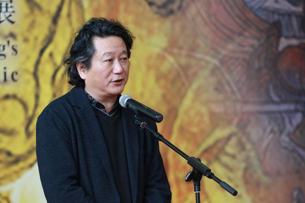 从丝绸之路的历史中汲取智慧:杨晓阳美术作品暨创作文献展启幕天津